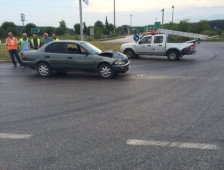 Gişeler Çıkışında Kaza