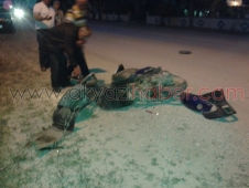 Kuzuluk Mevlana Cami Önünde Kaza 1 Yaralı