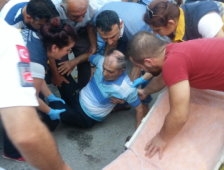 Bisikletinden Düşen Şahıs Başından Yaralandı