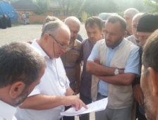 Vakıf Mahesi’nde Dolmuş Eylemi