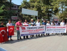 Teröre Lanet Konulu Basın Açıklaması Yapıldı