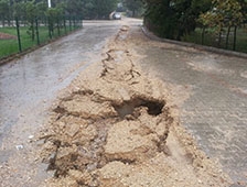 Şiddetli Yağış Sonrası Bu Hale Geldi 