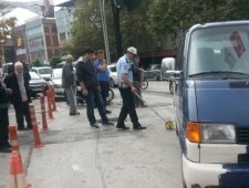 Kazayı Görüntülemek İsteyen Muhabire Saldırı