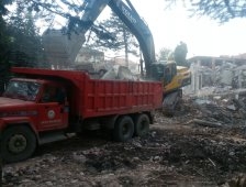Yeni Camii Yıkımı Tamamlandı