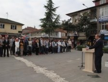 BAŞKAN AKCAN AKYAZI’NIN İLK ÖZEL LİSESİ’NİN AÇILIŞINA KATILDI