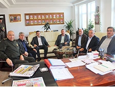 Muhtarlar Derneğinden Sakarya İl Jandarma Komutanlığına Ziyaret