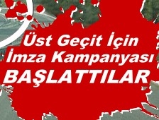 Kuzuluk Halkı Üst Geçit İçin İmza Topluyor !!!