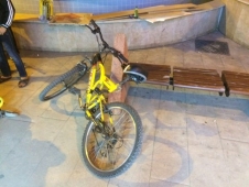 Bisikletten Düşen Çocuk Hastaneye Kaldırıldı