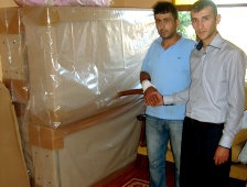 Mağdur Aileye Yardımlar Devam Ediyor