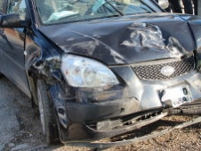 İmam Hatip Önünde Maddi Hasarlı Kaza