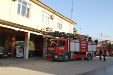 TEKNİK BİNADA YANGIN TATBİKATI