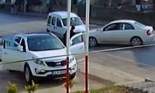 Yağcılar Caddesi Kaza Anı Kameralarda