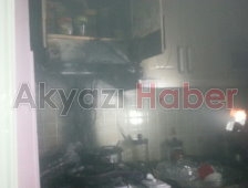 Akyazı Seyfeler Mahesinde Yangın korkuttu