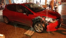 Yağcılar Caddesi’nde Maddi Hasarlı Kaza