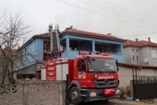 Kızılcıkormanköy Mahesinde Yangın !!!