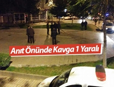 Anıt Önünde Kavga 1 Yaralı