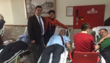 SGK'da Memurlardan  Kan Bağışı