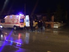 Halil Amcaya Namaz Çıkışı Motosiklet Çarptı 2 Yaralı