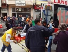 Merdivenlerden İnerken Düştü