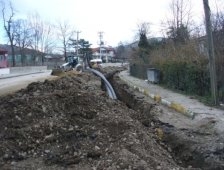 Akyazı Kuzulukta Su İsale Hattı Çalışması Sürüyor