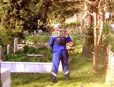 Belediyeden Mezarlıklarımıza Bayram Bakımı