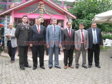 Protokol Merkez Parkta Bayramlaştı