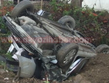 Batakköy Yolunda Trafik Kazası