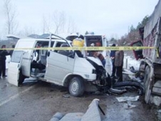 Bolu'da Dehşet Kaza