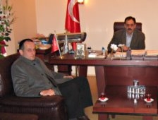 Hüseyin Kaliç Yaşar Yazıcı'yı Ziyaret Etti