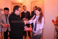 Şampiyonlar Başkan Yazıcı’yı Ziyaret Ettiler…