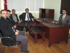 AKP İlçe Başkanı Nail Kahveci Akyazı'daki Okulları Ziyaret Etti