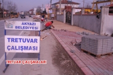 Akyazı Belediyesinin Teknik Çalışmaları