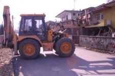 Akyazı Belediyesi Tretuar Çalışmalarına Hızla Devam Ediyor.