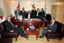 Vergi Dairesinden Başkan Yazıcı'ya Ziyaret