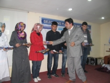 Dereceye Girenlere Ödülleri Dağıtıldı