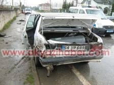 Batakköyde Kaza Meydana Geldi Bir Kişi Yaralandı