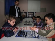 İnönü İlköğretim Okulunda Satranç Turnuvası Düzenlendi