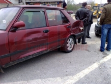 Şerefiye Yolunda Kaza Meydana Geldi