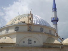 Kuzuluk Beldesi Kaplıcalar Camii bakıma alındı.