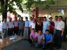 Atayurt ’tan öğrenciler başkan Yaşar YAZICI ’yı ziyaret etti.