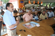 Türkiye’de bir ilk  açık alanda berat kandili özel programı 