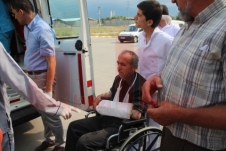 Akyazı ilçesi Dokurcun Beldesinde tarım motoru kazası. 