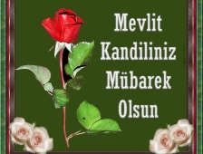Mevlid Kandili'niz Mubarek Olsun 