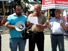 Akyazı Adalet ve Özgürlükler Platformu 234. Basın Açıklamasını Gerçekleştirdi