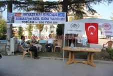 Akyazı Kayıtsız Kalmadı