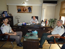 İL JANDARMA ALAY KOMUTANI ASLAN ATSO’YU ZİYARET ETTİ