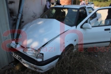 Akyazı küçük sanayi sitesi arkasında kaza 1 kişi yaralandı 