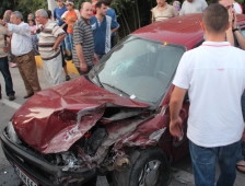 Vakif'ta Trafik Kazası 