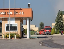 Tekstil Fabrikasında Yangın Çıktı