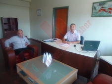 ATSO Başkanı Şinasi Bayraktar Aydın Örme Fabrikasına Geçmiş Olsun  Ziyaretinde Bulundu